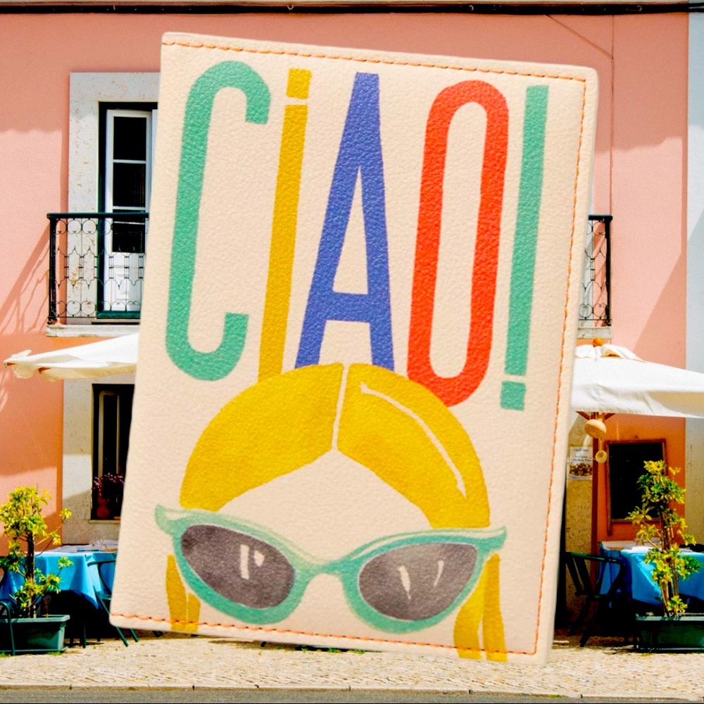 🆕 ANTHROPOLOGIE CIAO! PASSPORT HOLDER NWT